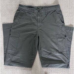 Men’s Eddie Bauer Grey Fleece Lined Pants